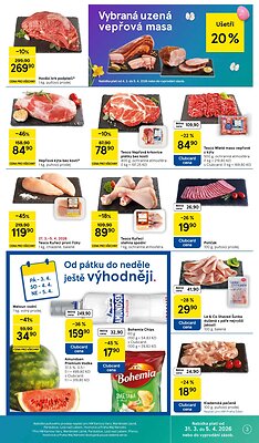 akční leták Tesco 31.3.2026-5.4.2026