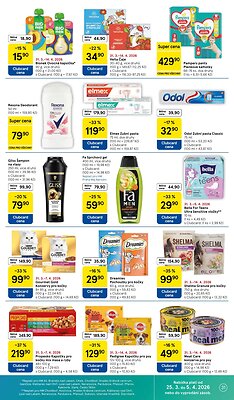 akční leták Tesco 31.3.2026-5.4.2026