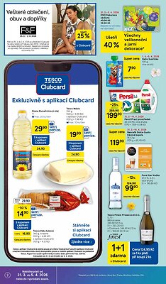 akční leták Tesco 31.3.2026-5.4.2026