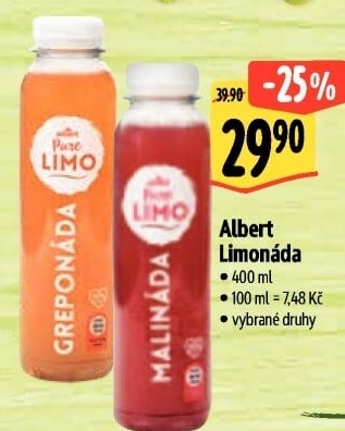 Limonáda Pure Albert
