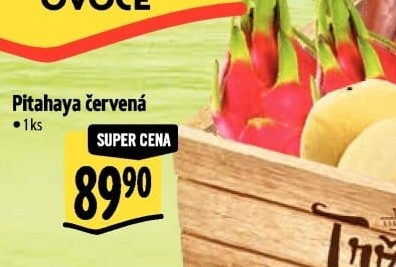 Pitahaya červená