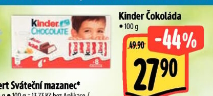 Čokoládky Kinder