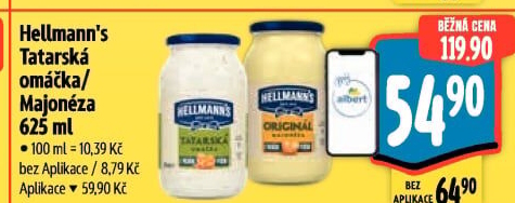Tatarská omáčka Hellmann'