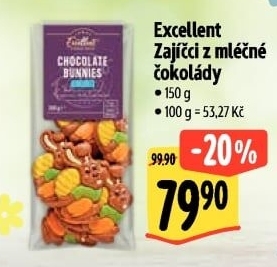 Čokoládoví zajíčci Albert Excellent