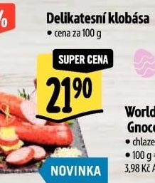 Delikatesní klobása