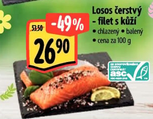 Losos filety