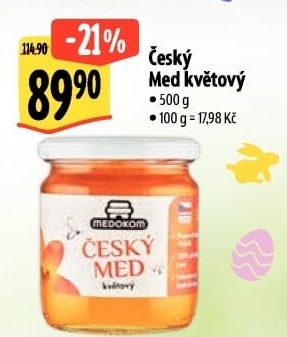 Med český květový Medokom