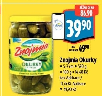 Okurky Znojmia