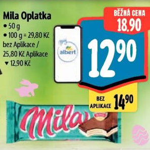 Oplatky Mila Sedita