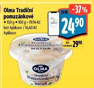 Tradiční pomazánkové Olma