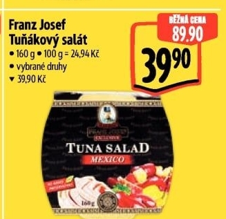 Tuňákový salát Exclusive Franz Josef Kaiser