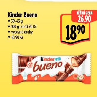 Tyčinka Bueno Kinder