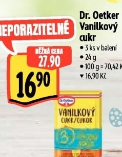 Vanilkový cukr Dr. Oetker