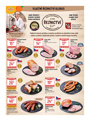 akční leták Globus 1.4.2026-7.4.2026