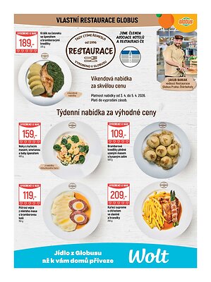 akční leták Globus 1.4.2026-7.4.2026