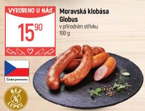 Moravská klobása Globus