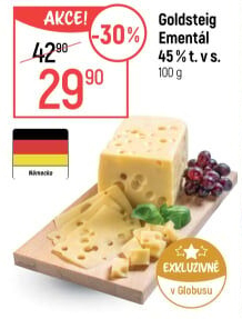Sýr Ementál 45 % Goldsteig