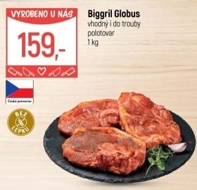 Vepřová plec marinovaná Biggril Globus