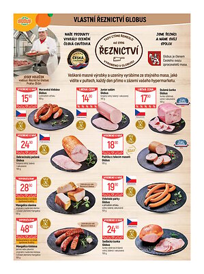akční leták Globus 1.4.2026-7.4.2026