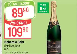 Bohemia Sekt Demi Sec