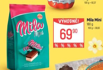 Oplatky mini Mila Sedita