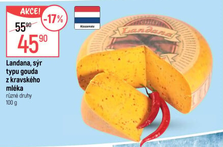 Sýr Gouda kravský Landana