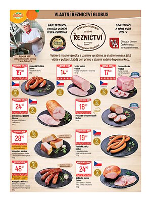 akční leták Globus 1.4.2026-7.4.2026