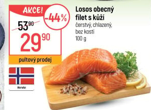 Losos obecný filety