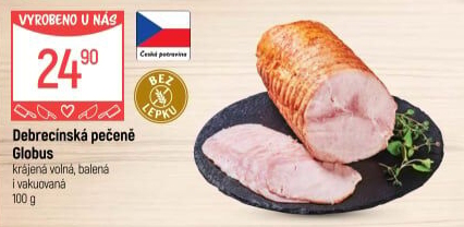 Pečeně debrecínská Globus