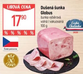 Šunka dušená výběrová Globus