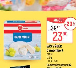 Sýr Camembert Váš Výběr