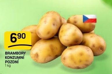 Brambory konzumní pozdní