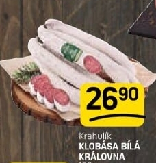Klobása Bílá královna Krahulík