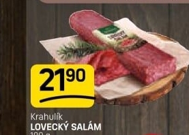 Salám lovecký Krahulík