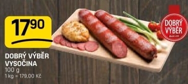 Salám vysočina Dobrý Výběr