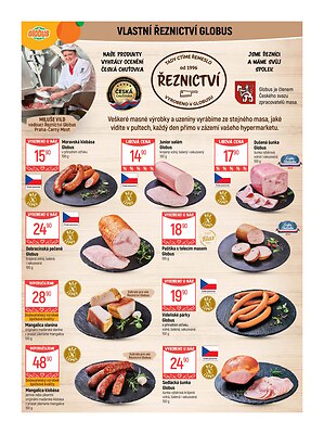 akční leták Globus 1.4.2026-7.4.2026