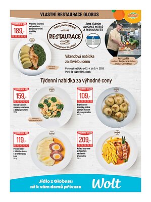 akční leták Globus 1.4.2026-7.4.2026