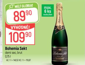 Bohemia Sekt Demi Sec