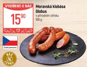 Moravská klobása Globus