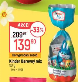 Velikonoční balíček Mix Kinder