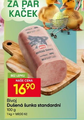 Dušená šunka Bivoj
