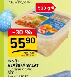 Salát vlašský Lahůdky Vavřík