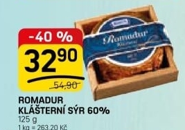 Sýr Romadur Klášterní Madeta