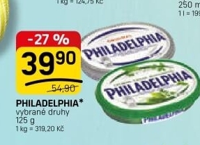 Sýr tavený smetanový Philadelphia