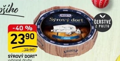 Sýrový dort tavený Madeta