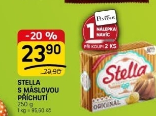 Tuk cukrářský máslová příchuť Stella