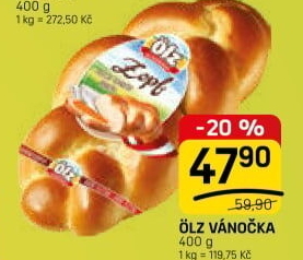 Vánočka Ölz