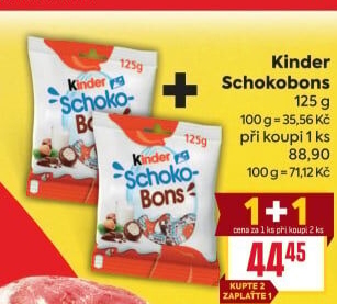 Bonbony Schokobons Kinder