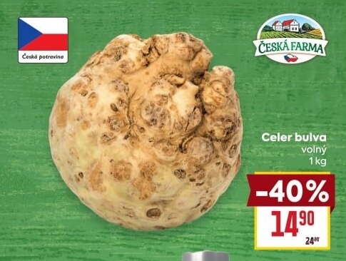 Celer bulva Česká farma
