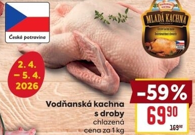 Kachna Vodňanská kachna